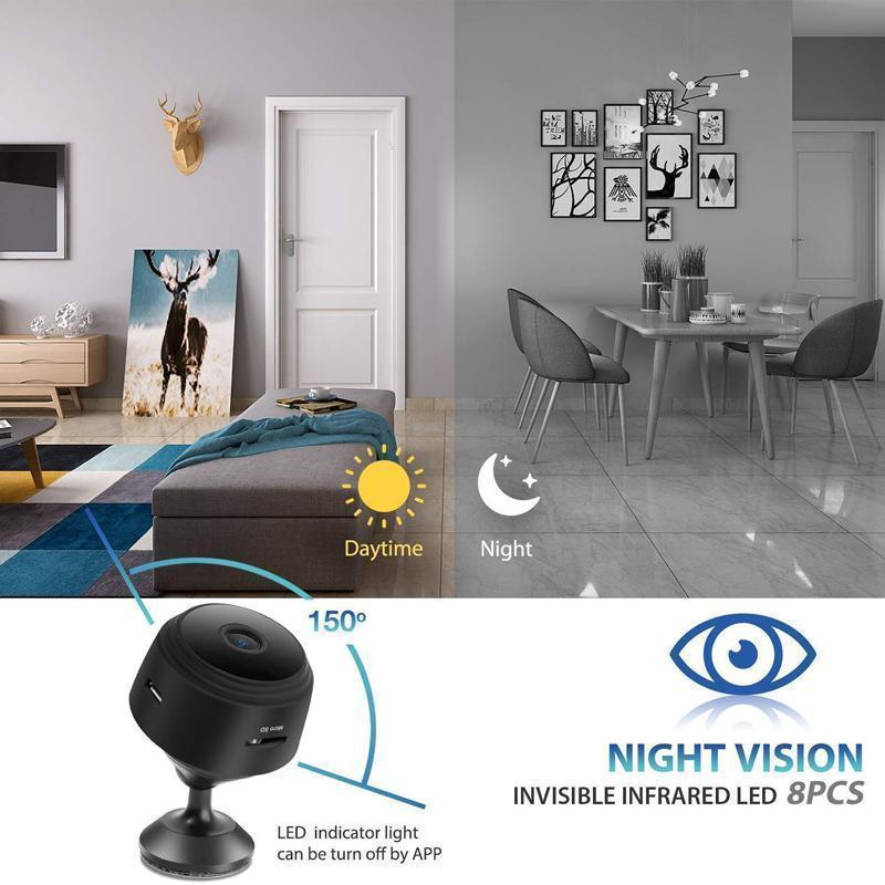 1080P Magnetic Wifi Mini Camera Smart Home