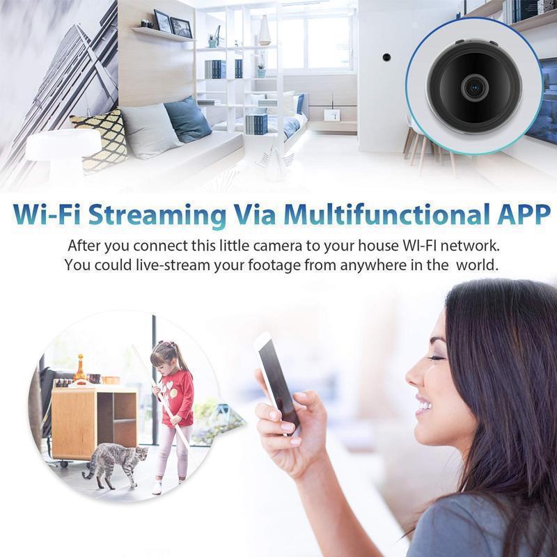 1080P Magnetic Wifi Mini Camera Smart Home