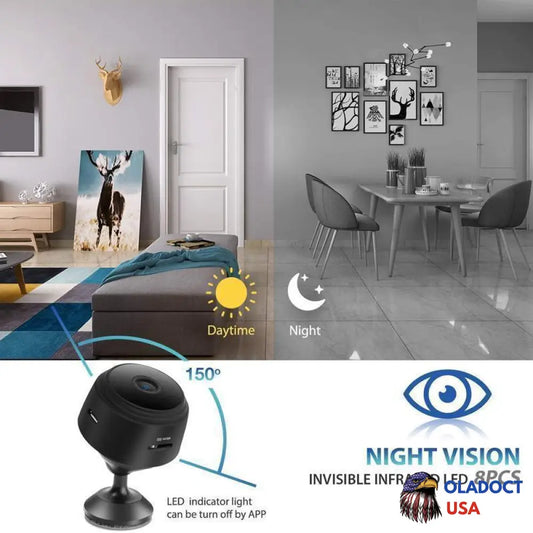 1080P Magnetic Wifi Mini Camera Smart Home