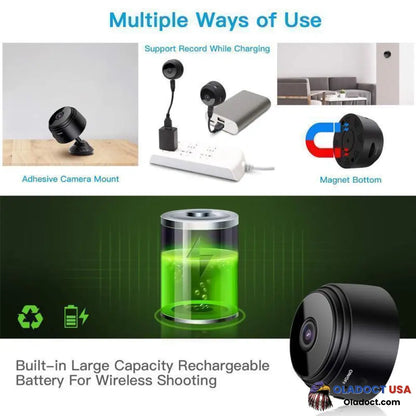 1080P Magnetic Wifi Mini Camera Smart Home