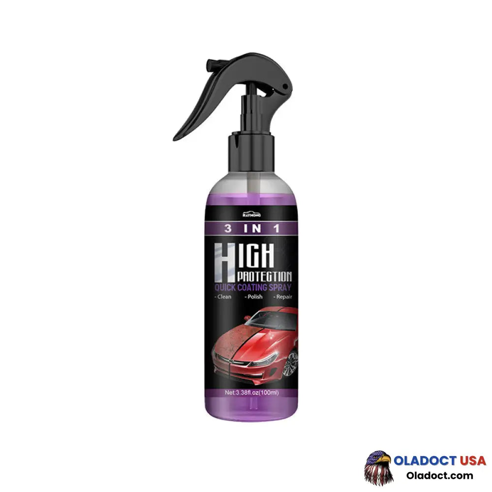 3 In 1 High Protection Quick Car Coating Spray 100Ml