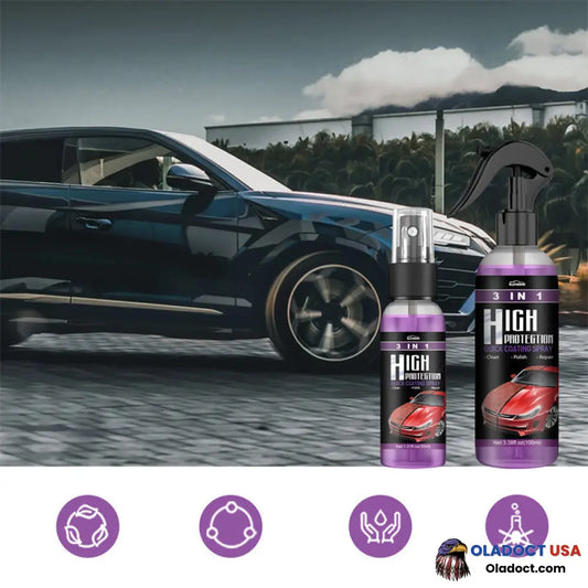 3 In 1 High Protection Quick Car Coating Spray