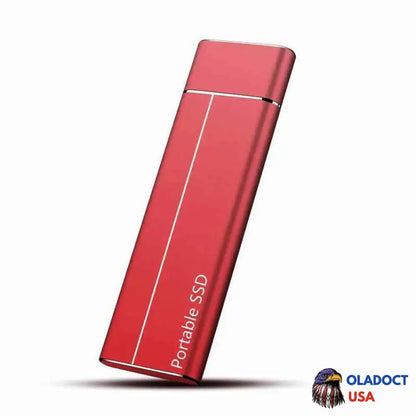 30Tb/16Tb/8Tb/4Tb/2Tb/1Tb High Speed External Ssd Red / 500Gb