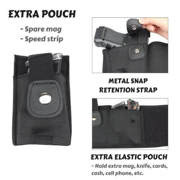 Ultimate Belly Band Holster - Black Dragon Business & Industrial