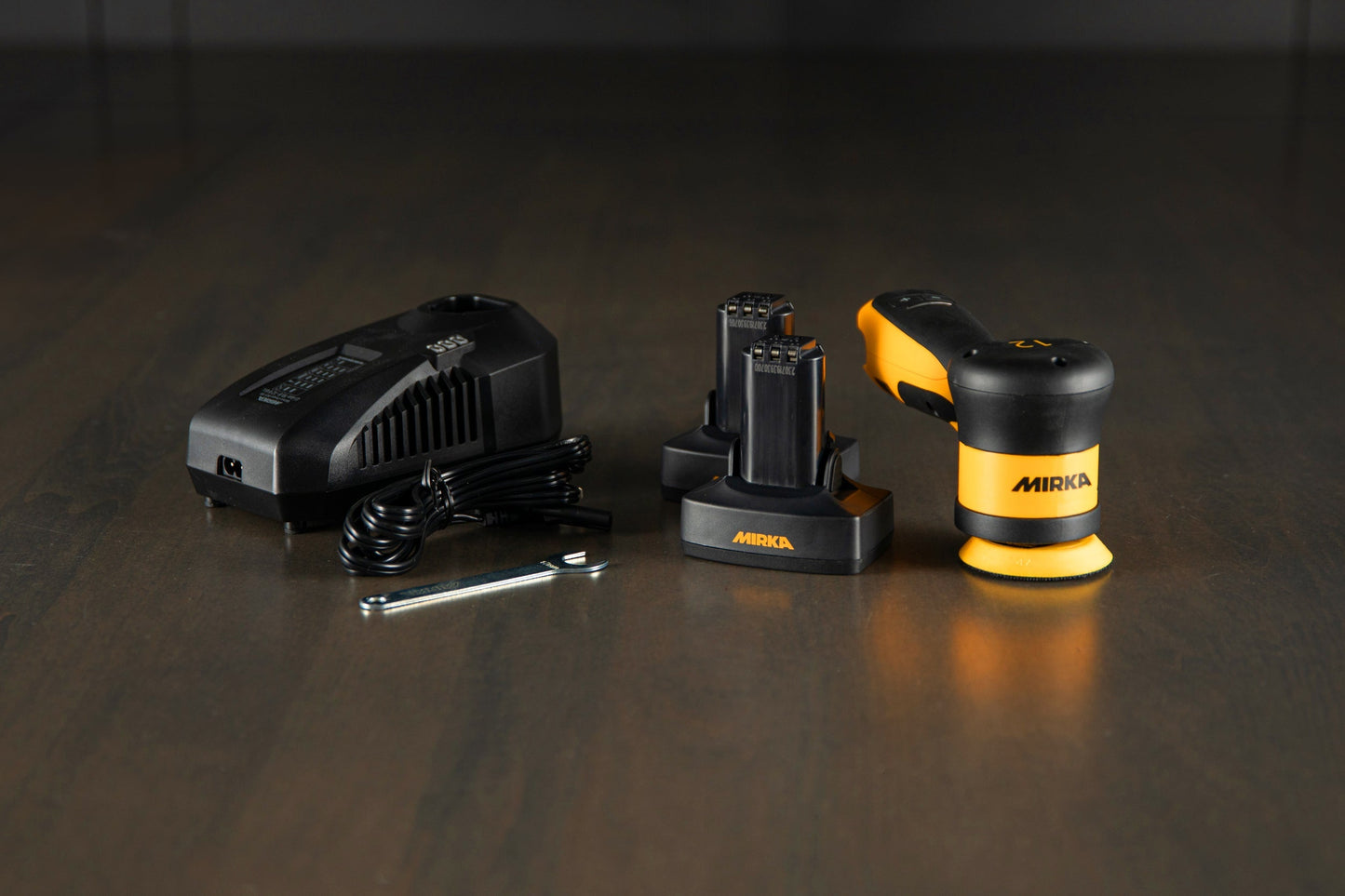 Mirka 3" Cordless Angled Random Orbit Polisher