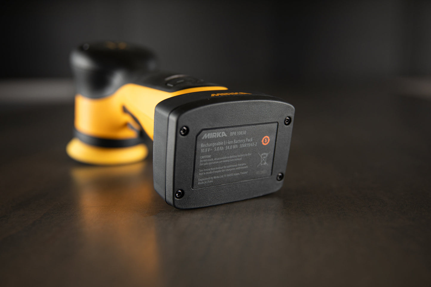 Mirka 3" Cordless Angled Random Orbit Polisher