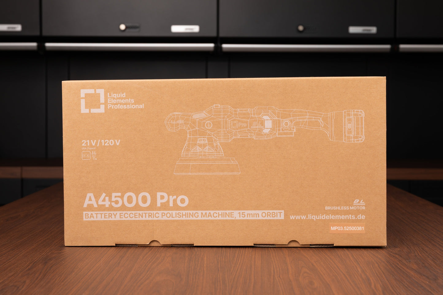 Liquid Elements A4500 Pro 5 Inch Battery Powered Polisher