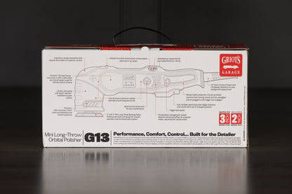 Griot's Garage G13 Mini Long-Throw Orbital Polisher