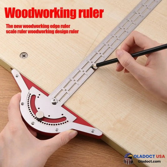 Adjustable Woodworkers Edge Rule