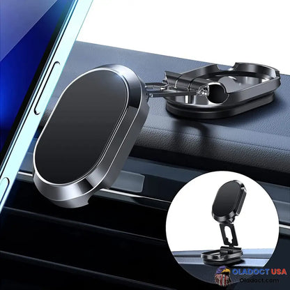 Alloy Folding Magnetic Car Phone Holder