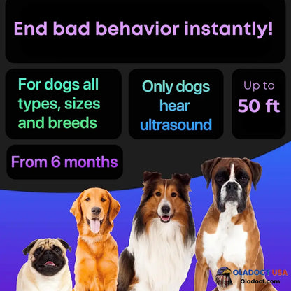 Bark Buster – Ultrasonic Dog Training And Anti Barking Device Easy Safe Humane!