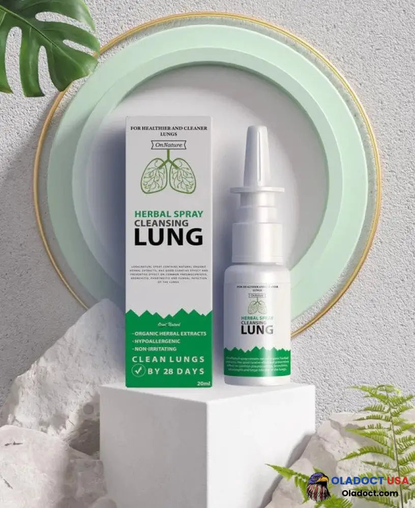 BREATHE-RIGHT: ORGANIC HERBAL LUNG CLEANSE & REPAIR RESPIRATORY NASAL SPRAY PRO