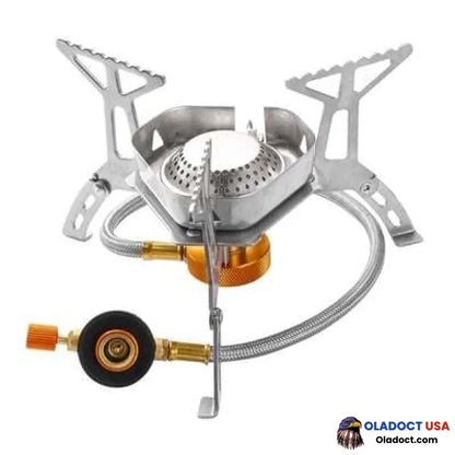 Camping Outdoor Windproof Gas Burner Regular Windproof