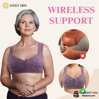 Daisy Bra Comfortable & Convenient Front Button