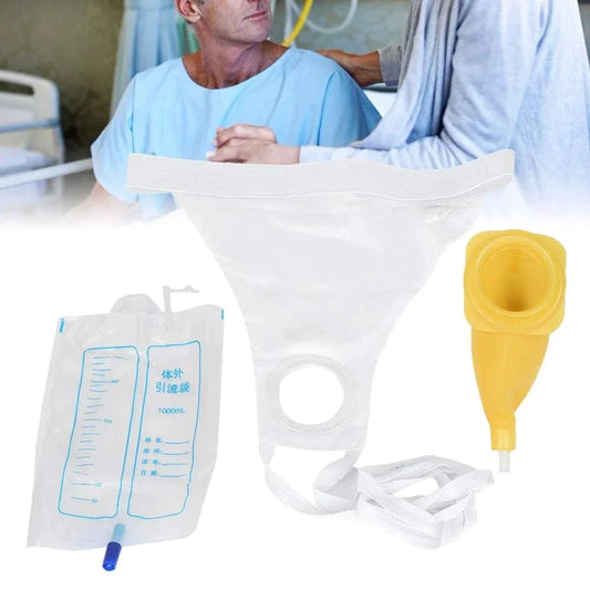 Portable And Wearable Urine Bag Collector For Men