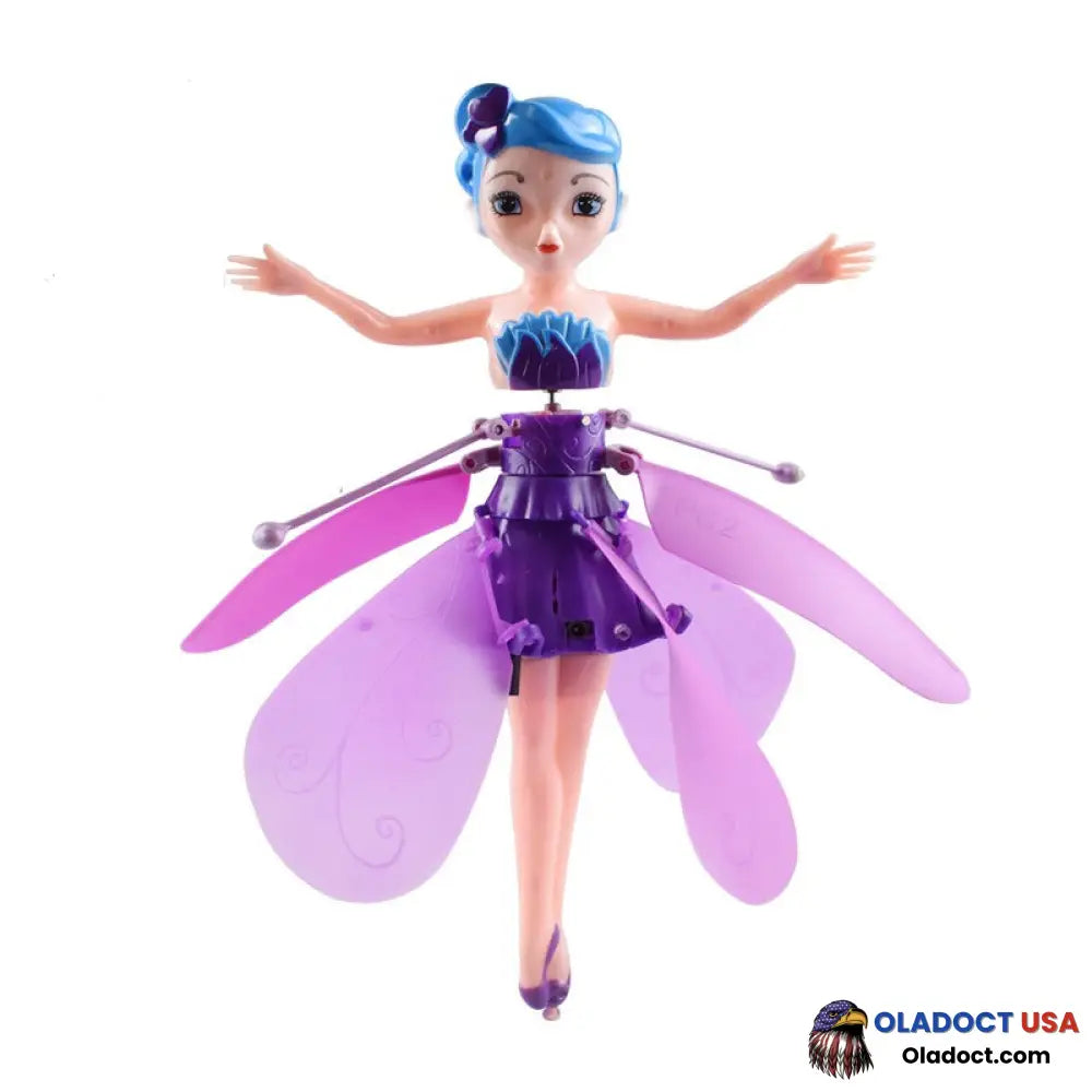 Flutterbye Fairy Toy Purple Business & Industrial