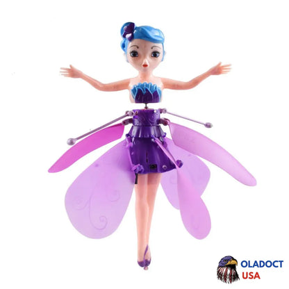 Flutterbye Fairy Toy Purple Business & Industrial