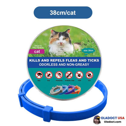 Furlife Flea And Tick Collar Blue / For Cats