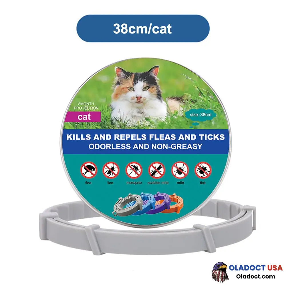 Furlife Flea And Tick Collar Grey / For Cats