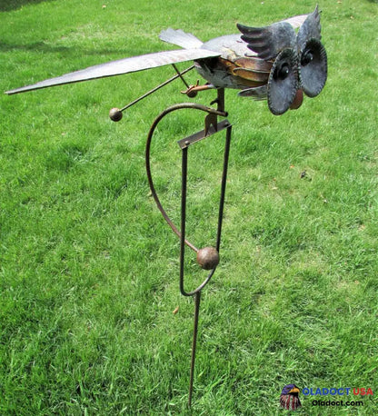 Garden Art-Bird Patio Decoration Flying Owl