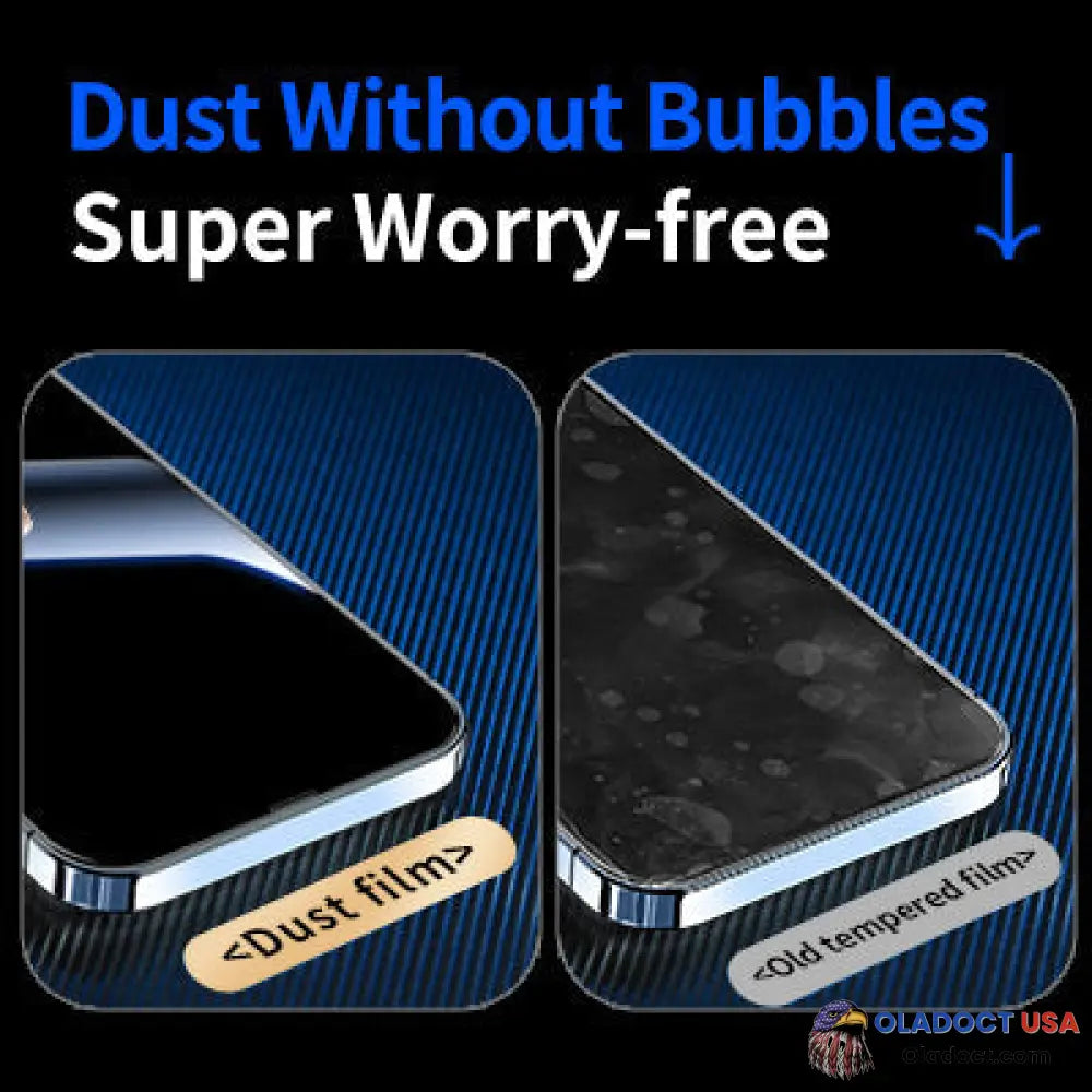 Invisible Artifact Screen Protector -Dust Free Without Bubbles