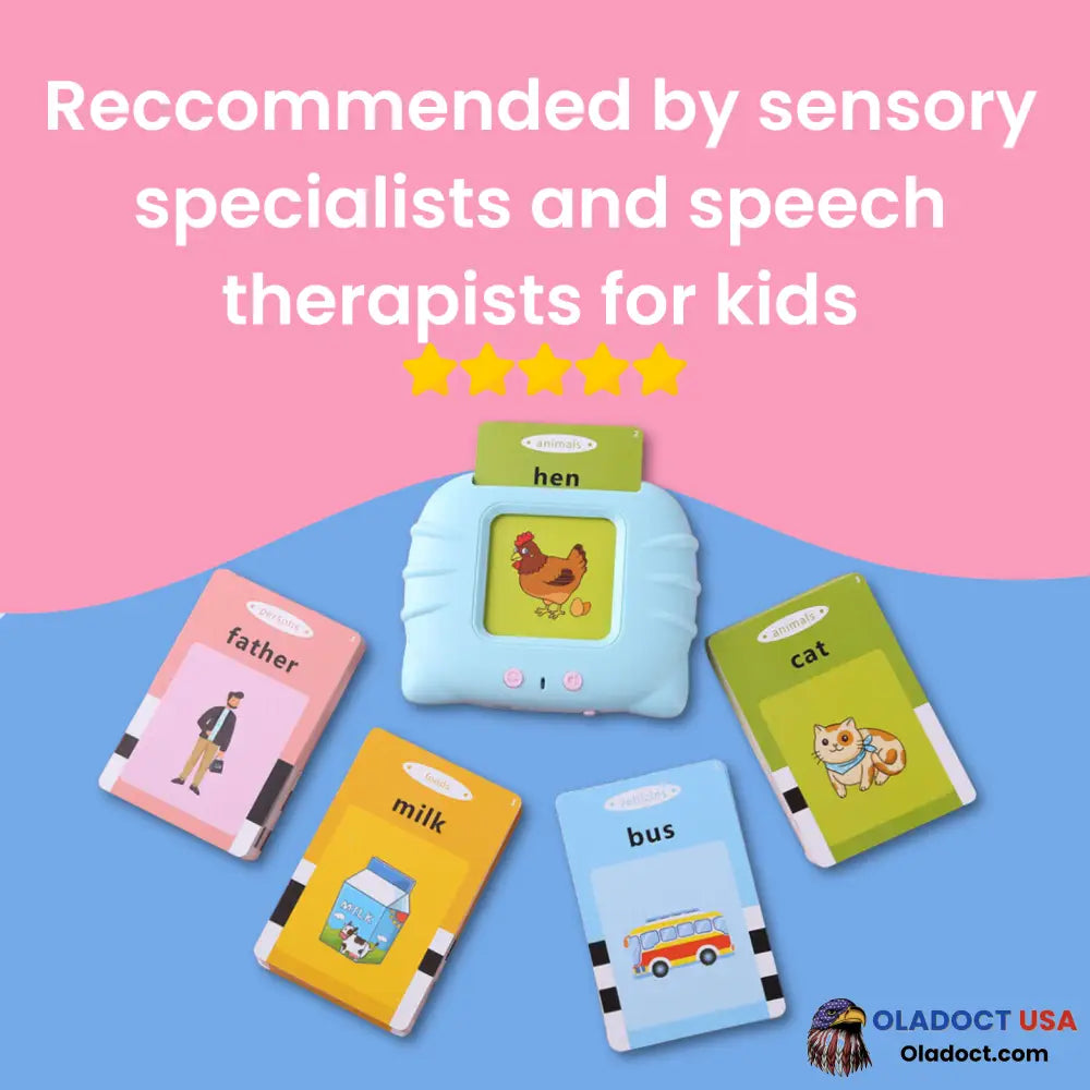 Kids Early Learning Flashcards – Audible Reading Device