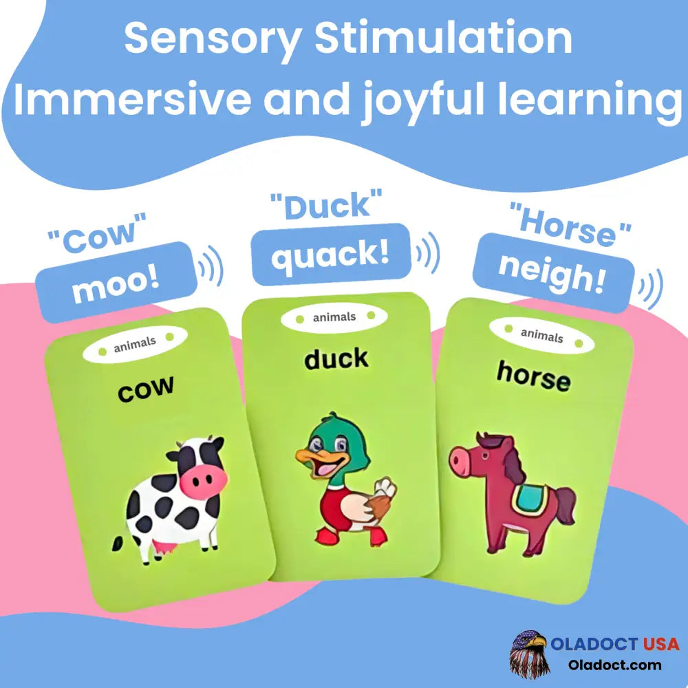 Kids Early Learning Flashcards – Audible Reading Device