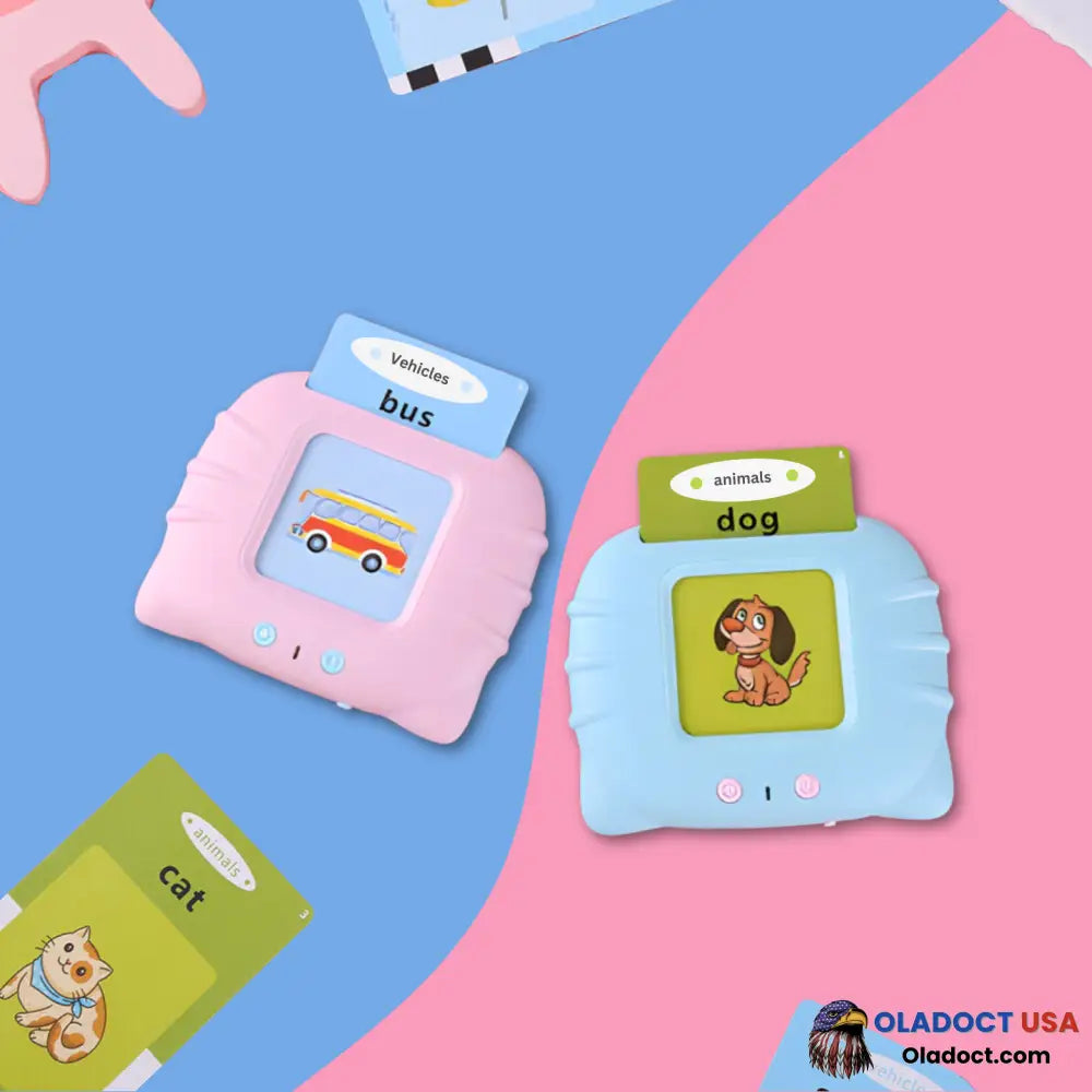 Kids Early Learning Flashcards - Audible Reading Device