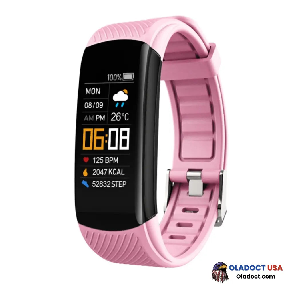 Kinetic Smartwatch Pink