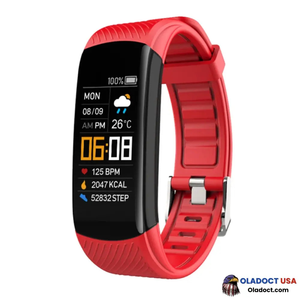 Kinetic Smartwatch Red