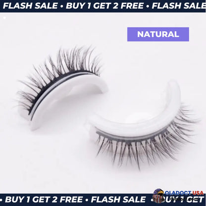 Lashbuddy Self-Adhesive Eyelashes Natural