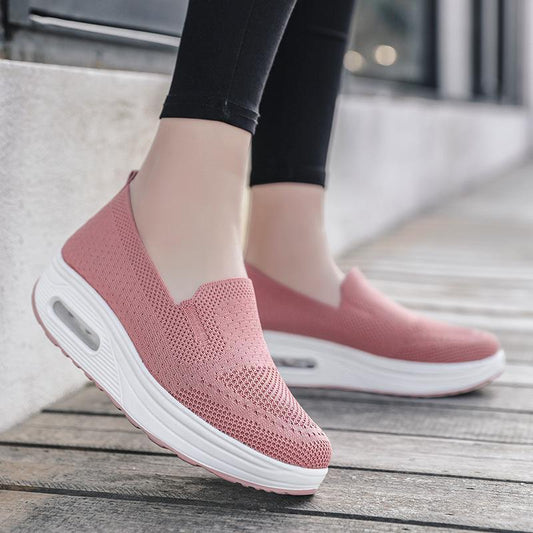 Sale Women Slip-On Light Air Cushion Orthopedic Sneakers