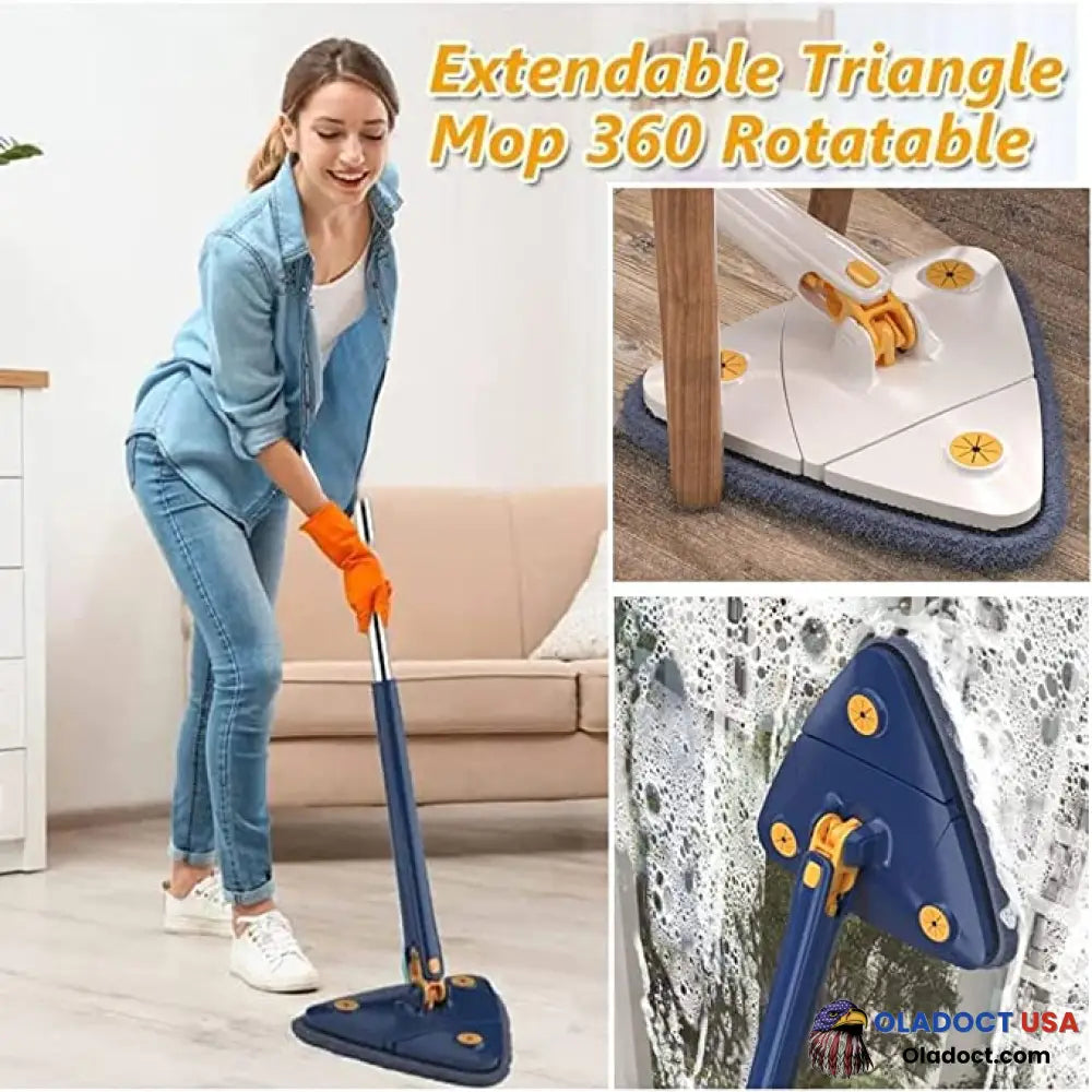 Last Day 70% Off 360 Rotatable Adjustable Cleaning Mop