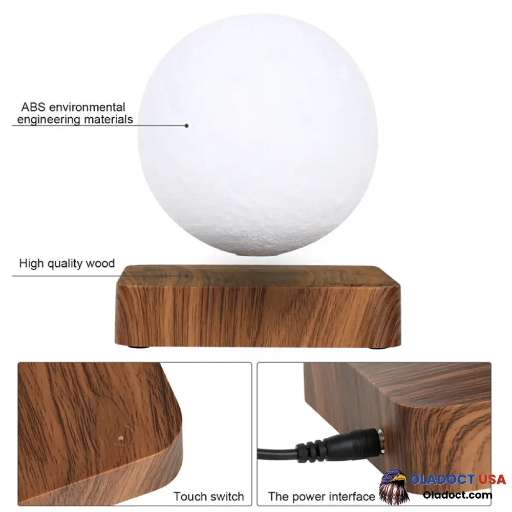 Levitating Moon Lamp