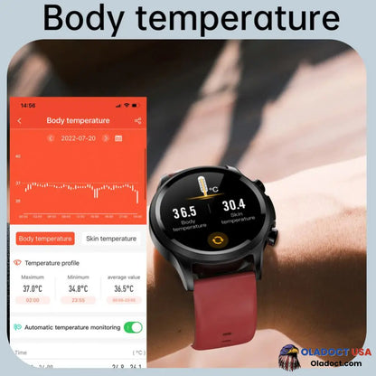 Libiyi Non-Invasive Blood Glucose Test Smartwatch