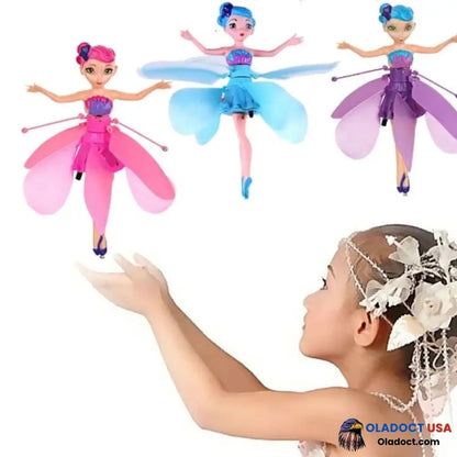 Magic Flying Fairy Princess Doll[Buy 3 Get 6 ] Blue+Pinkget 1 Free(Purple)