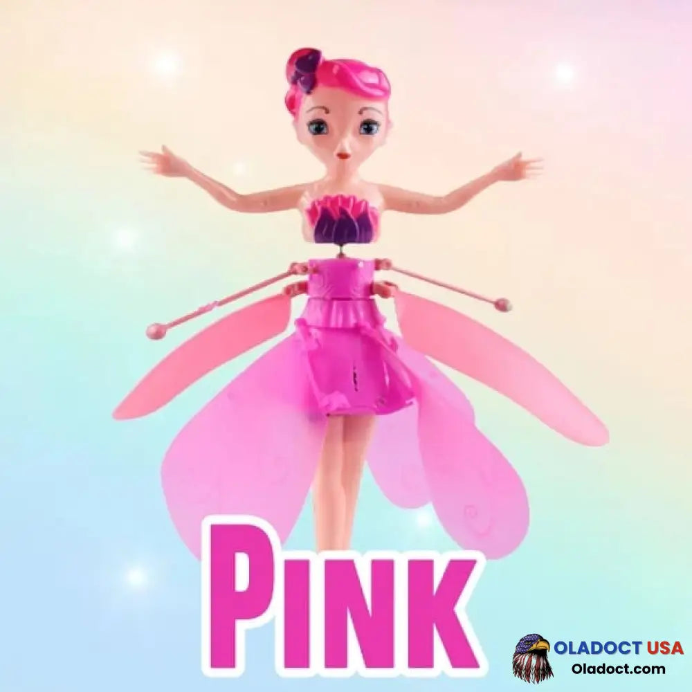 Magic Flying Fairy Princess Doll[Buy 3 Get 6 ] Pink