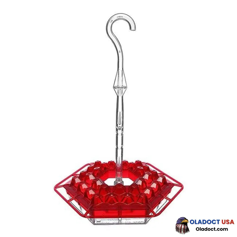 Marys Hummingbird Feeder With Perch And Built-In Ant Moat