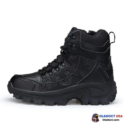 Men Outdoor Waterproof Non-Slip Hiking Boots Combat