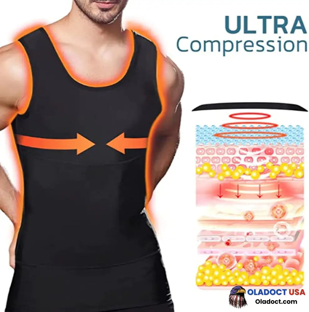 Menslim Gynecomastia Compression Tanktop