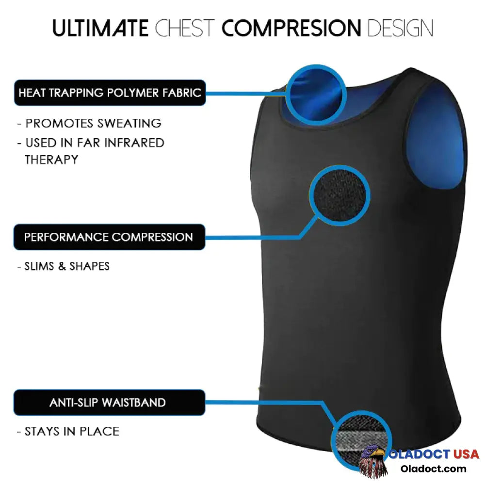 Menslim Gynecomastia Compression Tanktop