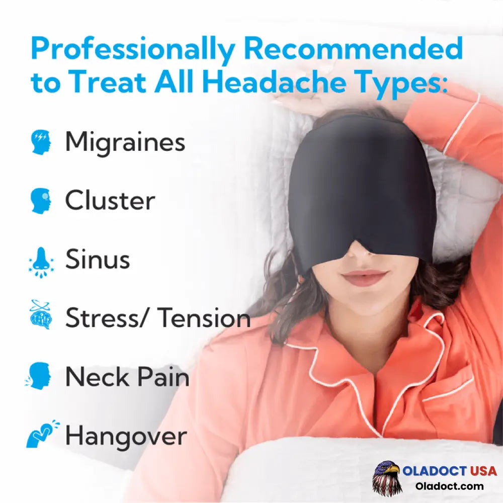 Migraine & Headache Relief Cap