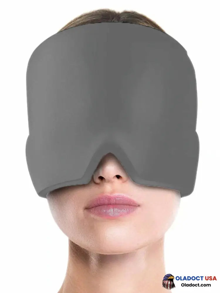 Migraine & Headache Relief Cap Gray