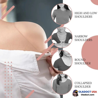 Naturally Soft Anti-Slip Shoulder Pads Beauty & Care