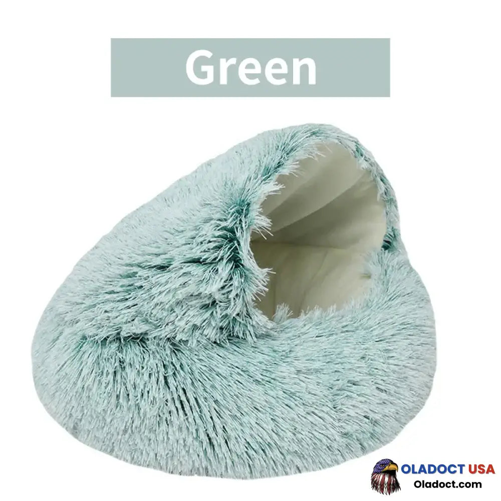 Olvys Cozy Cocoon – Pet Bed Green / 16’ (40Cm)