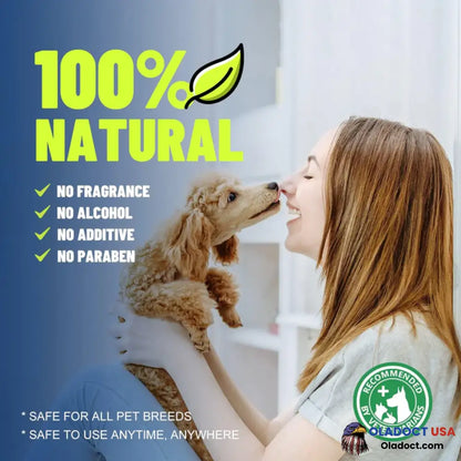 Petclean Teeth Cleaning Spray For Dogs & Cats Eliminate Bad Breath Targets Tartar Plaque Without