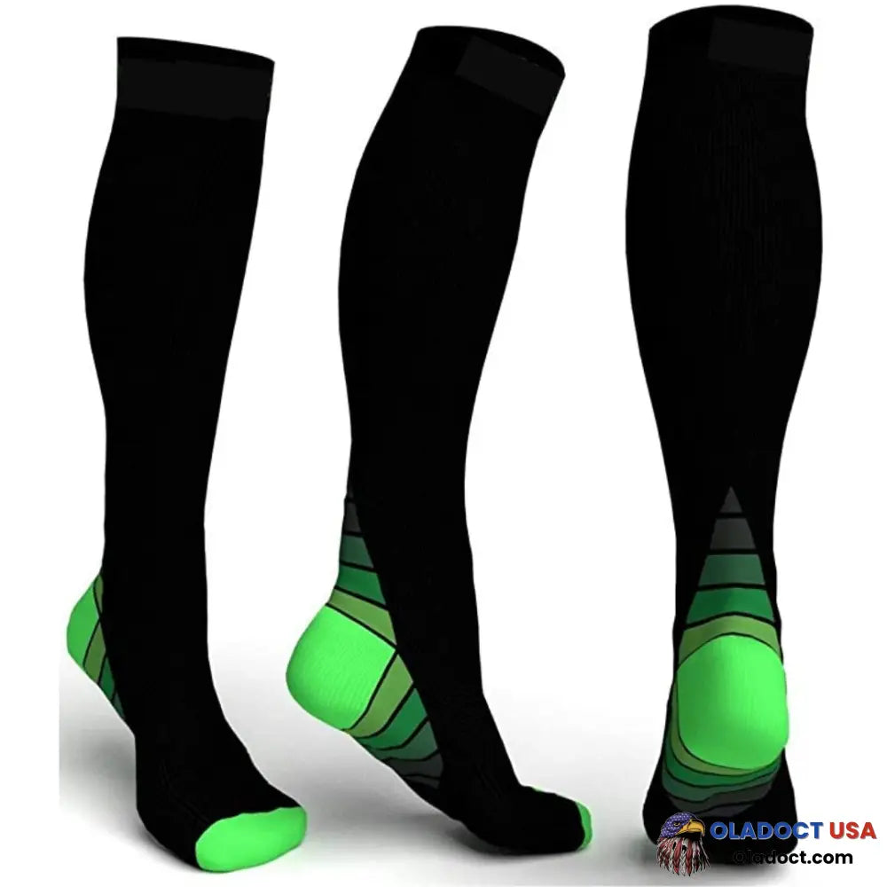 Physix Medic - Compression Socks 1 Pair / Green S/M 200004183