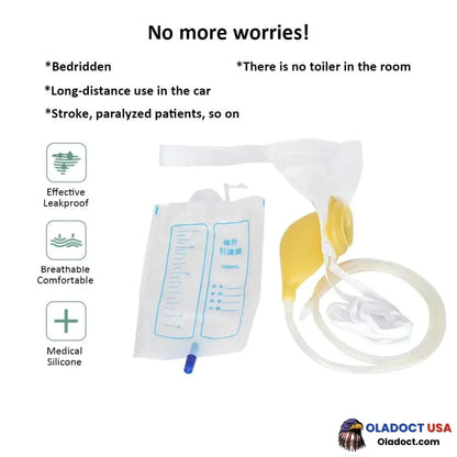 Portable And Wearable Urine Bag Collector