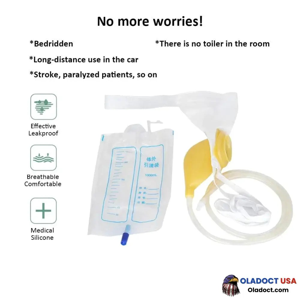 Portable And Wearable Urine Bag Collector