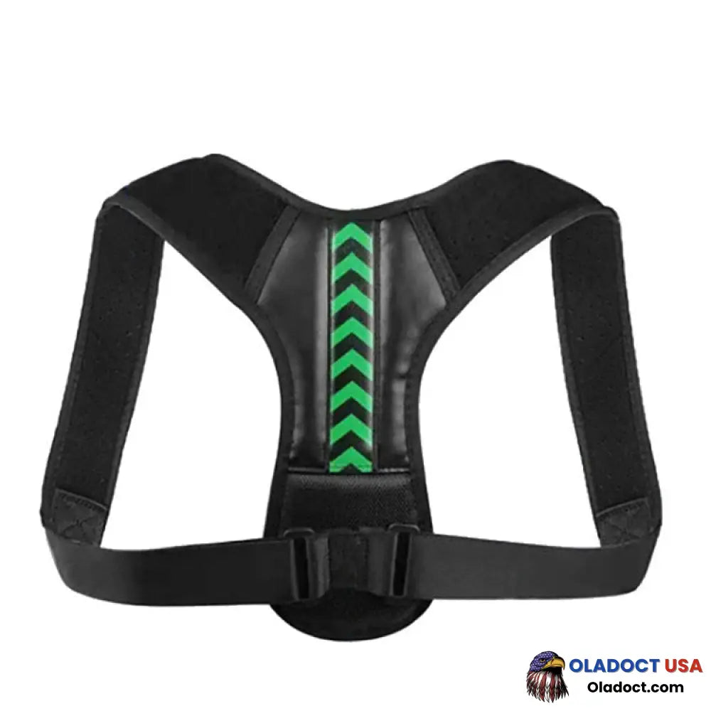 Posture Corrector Black Green / Kids-20-40Kg (45Lbs-90Lbs)